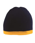 6820 Two-Tone Knit Beanie