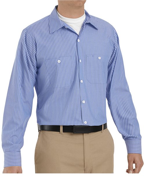 SP10T Men's Tall Premium Long Sleeve Work Shirt