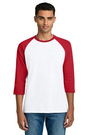 5700 Heavy Cotton 3/4-Sleeve Raglan T-Shirt