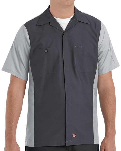 SY20T Men's Tall Short Sleeve Automotive Crew Shirt