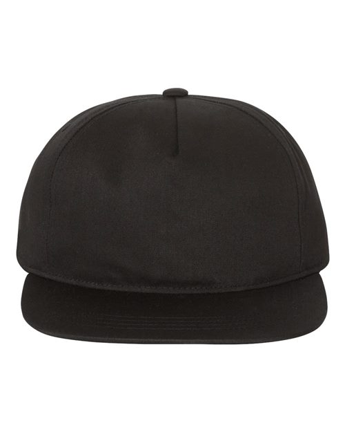 6502 Lightly-Structured Five-Panel Snapback Cap