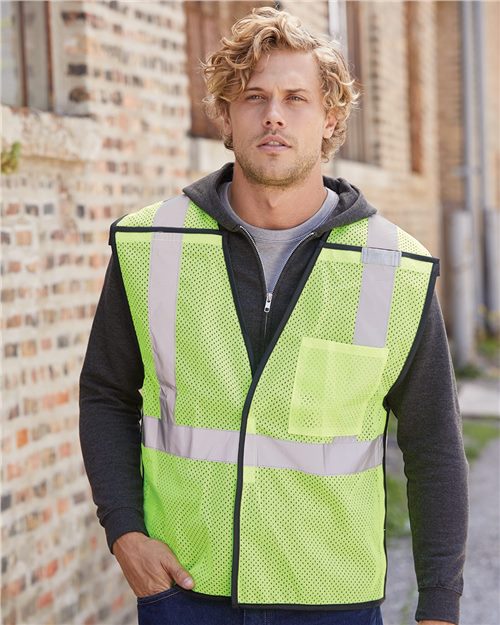 1535-1536 Unisex One-Pocket Breakaway Vest