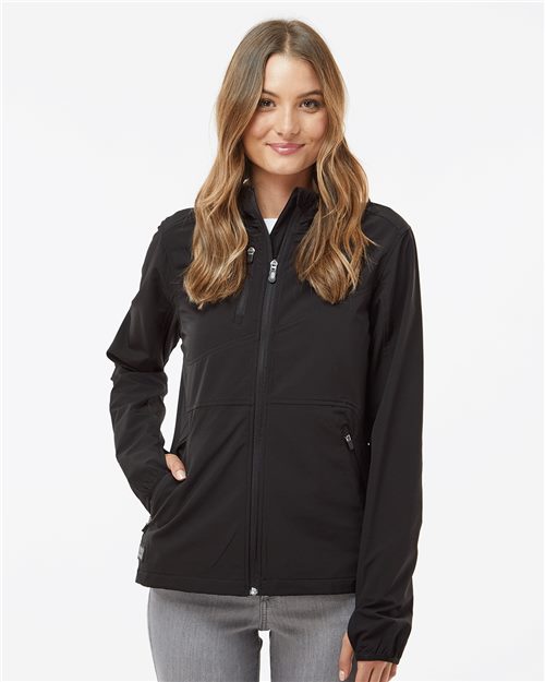 9411 Women's Ascent Soft Shell Hooded Jacket