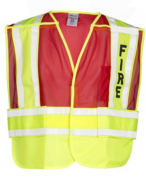 8052BV Unisex Fire Vest