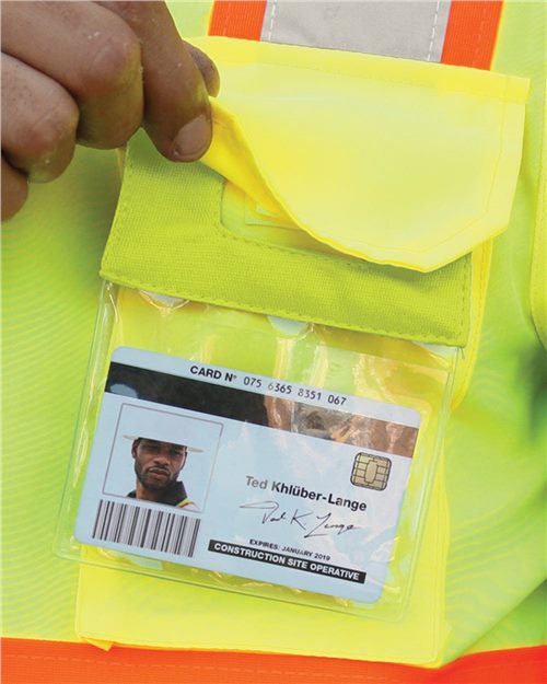 RTCID Retractable Clear ID Pocket