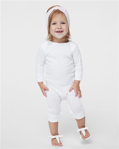 4412 Infant Long Legged Baby Rib Bodysuit