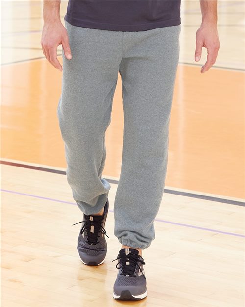 029HBM Unisex Dri Power Closed Bottom Sweatpants with Pockets