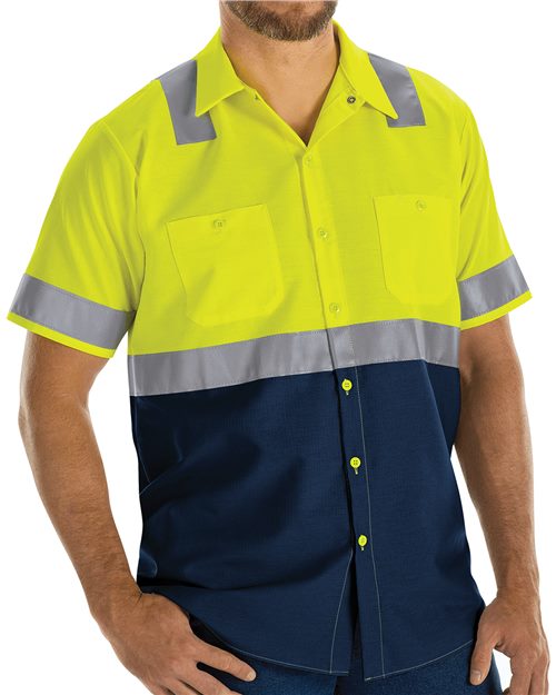 SY24 Men's Enhanced & Hi-Visibility Work Shirt