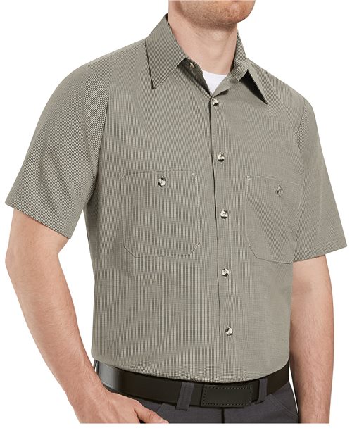 SP20T Men's Tall Premium Short Sleeve Work Shirt