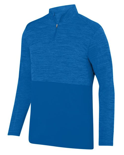2908 Men's Shadow Tonal Heather Quarter-Zip Pullover