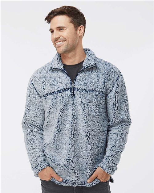 Q10 Unisex Sherpa Fleece Quarter-Zip Pullover