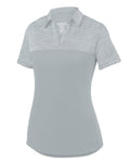 5413 Women's Shadow Tonal Heather Polo