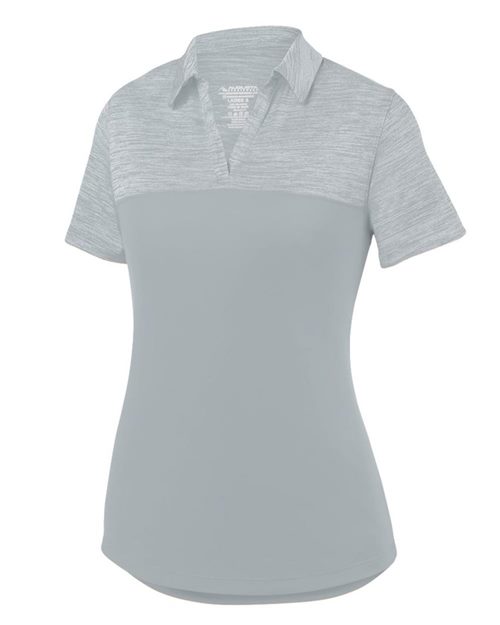5413 Women's Shadow Tonal Heather Polo