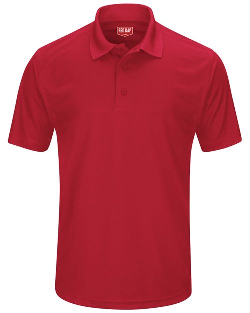 SK96 Men's Short Sleeve Performance Knit Pocketless Core Polo