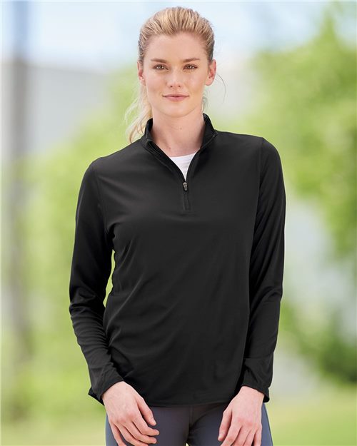 2787 Women's Attain Color Secure Performance Quarter-Zip Pullover