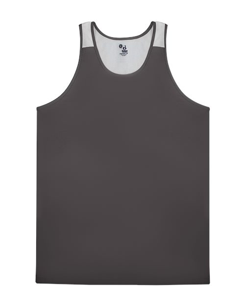 8668 Men's Ventback Singlet Tank Top