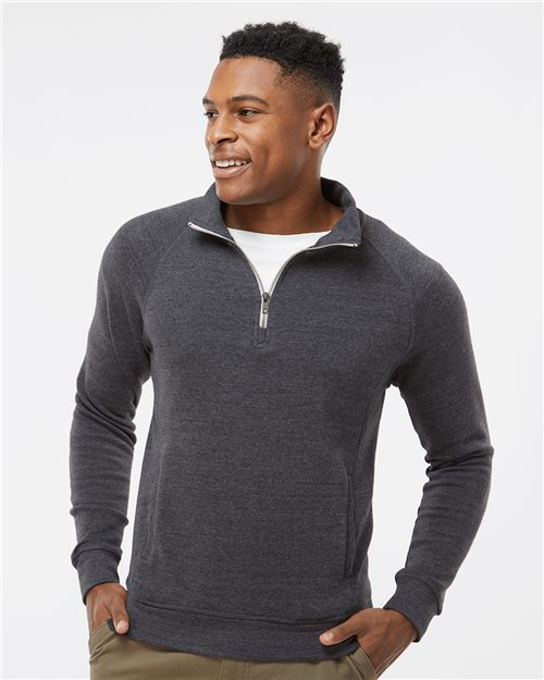 8869 Men's Triblend Quarter-Zip Sweatshirt