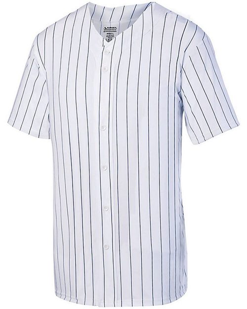 1686 Youth Pinstripe Full Button Baseball Jersey