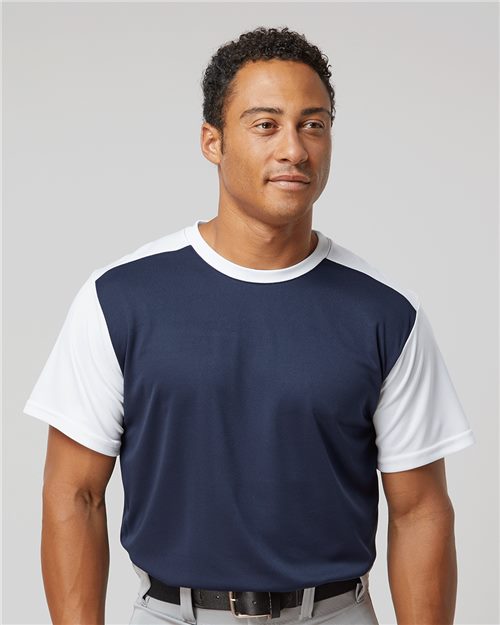 532CJ Men's Crewneck Pullover Baseball Jersey