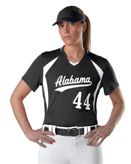 552JG Girls' Short Sleeve Fastpitch Jersey
