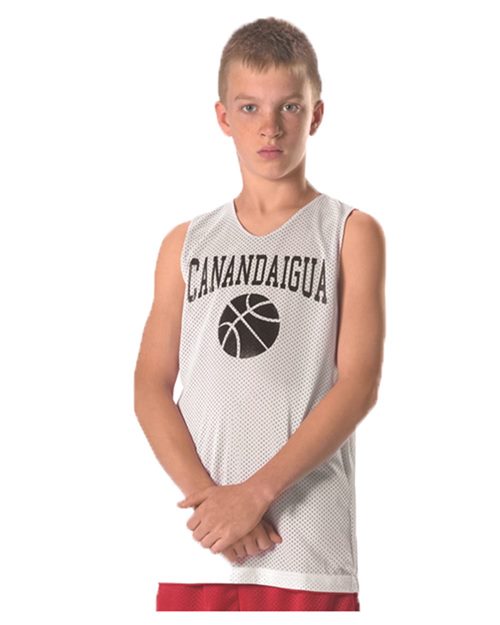 560RY Youth Reversible Mesh Tank