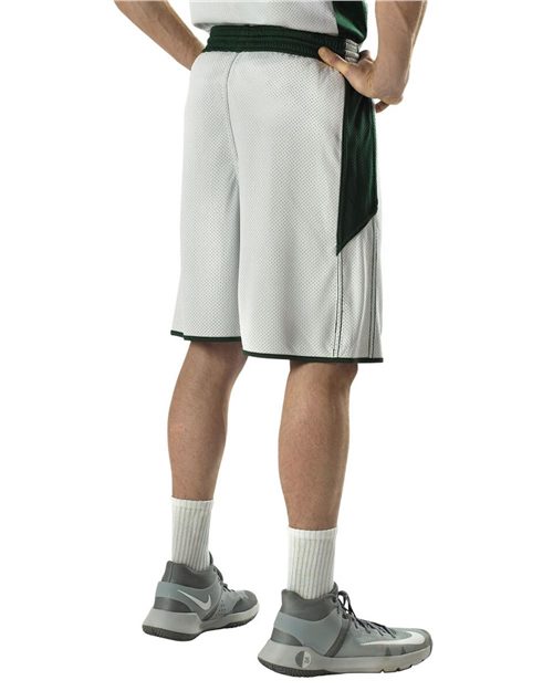 589PSP Men's Single Ply Reversible Basketball Shorts