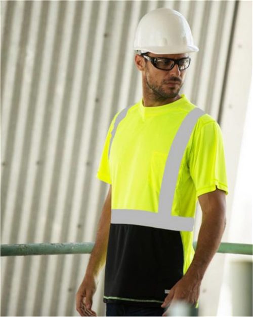 9162 Unisex Black Bottom Class 2 T-Shirt