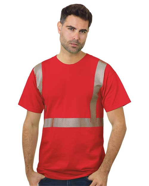 3700 Unisex USA-Made Hi-Visibility Comfort Trim T-Shirt