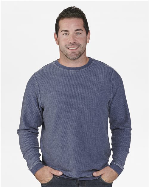 D02 Unisex Corded Crewneck Sweatshirt