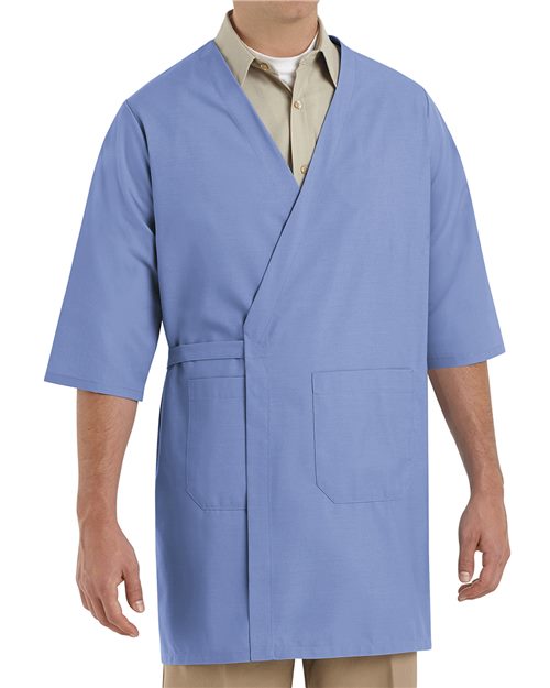 WP10 Men's Collarless Butcher Wrap