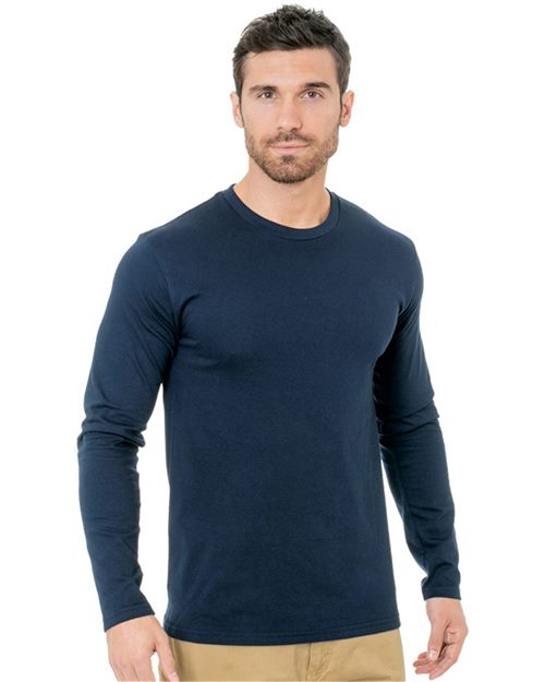 9550 Unisex Fine Jersey Long Sleeve T-Shirt