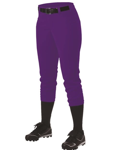 605PBWY Girls' Fastpitch Softball Pants with Belt Loops