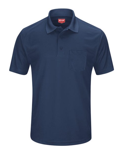 SK98 Men's Performance Knit Pocket Polo