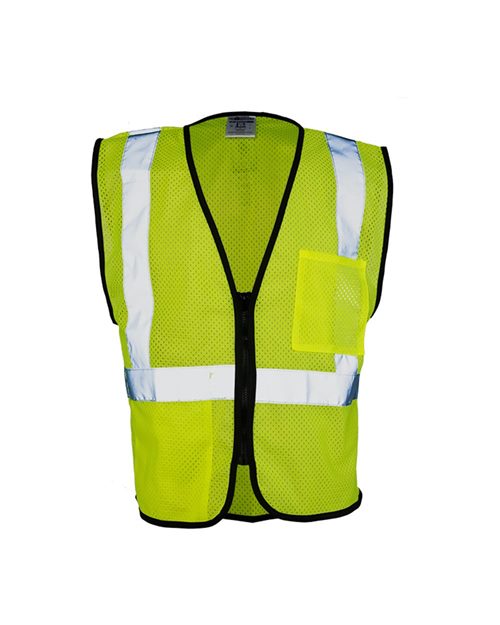 1537-1538 Unisex Double-Pocket Zippered Economy Class 2 Vest
