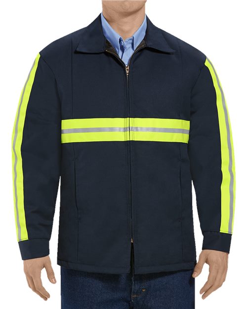 JT50EN Men's Enhanced Visibility Perma-Lined Panel Jacket
