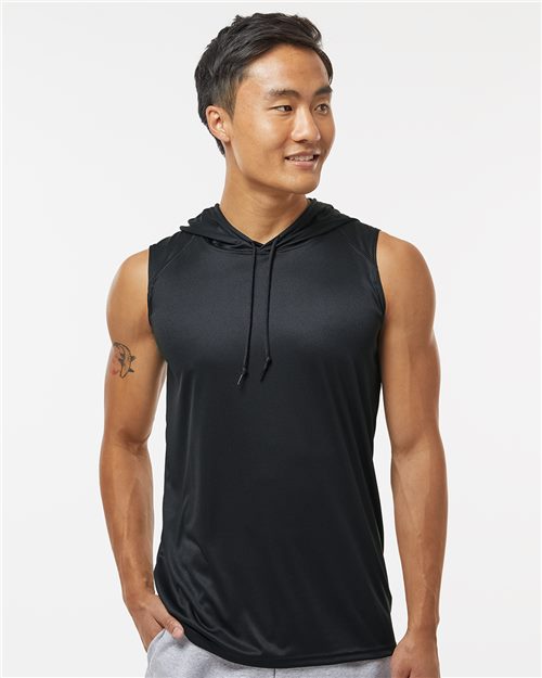 4108 Men's B-Core Sleeveless Hooded T-Shirt
