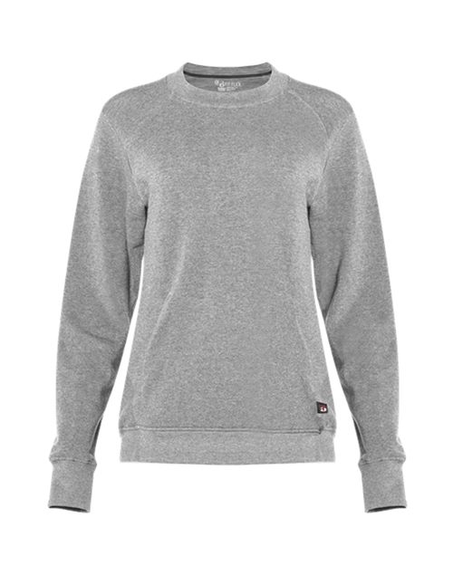 1041 Women's FitFlex French Terry Crewneck Sweatshirt