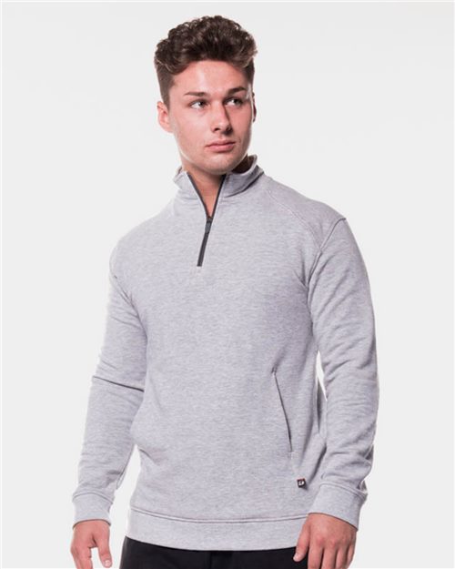 1060 Men's FitFlex French Terry Quarter-Zip Pullover