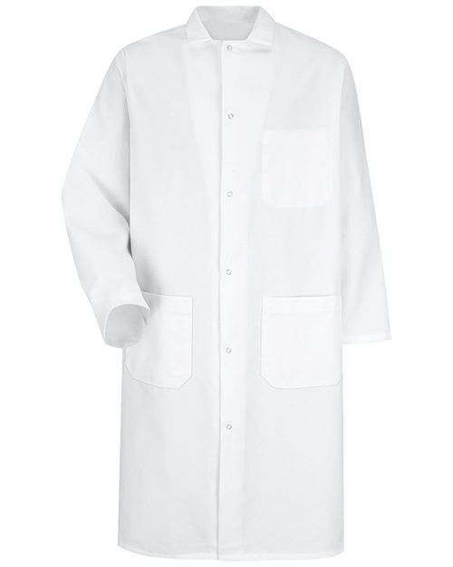 4004 Unisex Gripper - Front Butcher Frock - Interior Chest Pocket