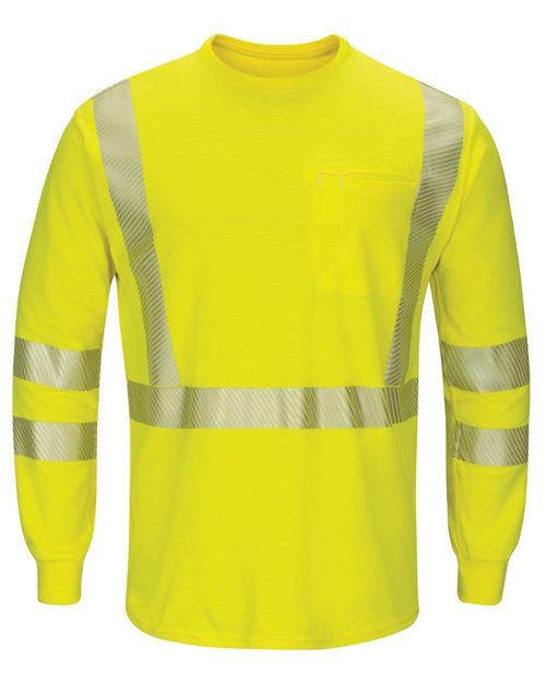 SMK8 Men's Hi-Visibility Lightweight Long Sleeve T-Shirt