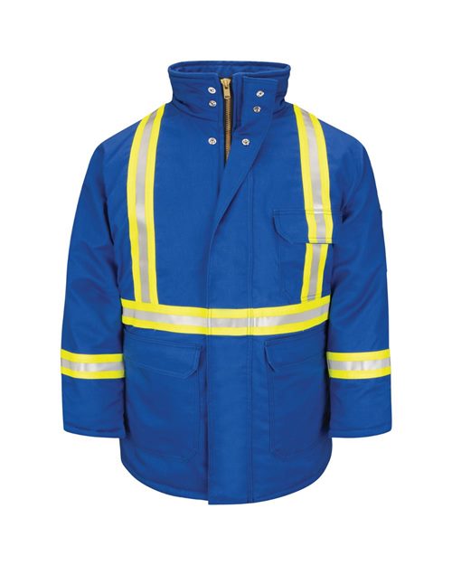JLPC Men's Deluxe Parka With Reflective Trim - EXCEL FR ComforTouch