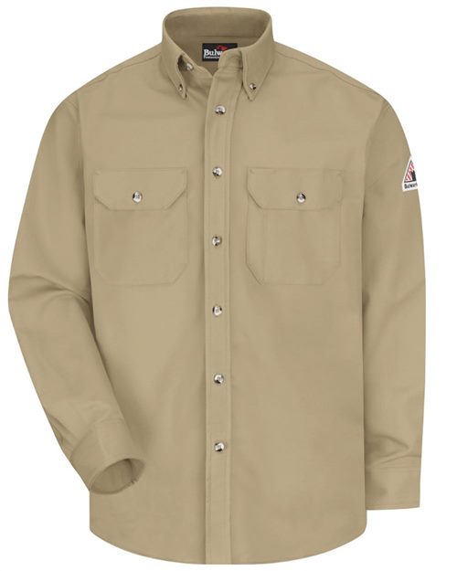 SLU2T Men's Tall Dress Uniform Shirt - Excel FR ComforTouch - 7 oz