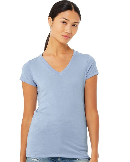 6005 Women’s Jersey V-Neck Tee