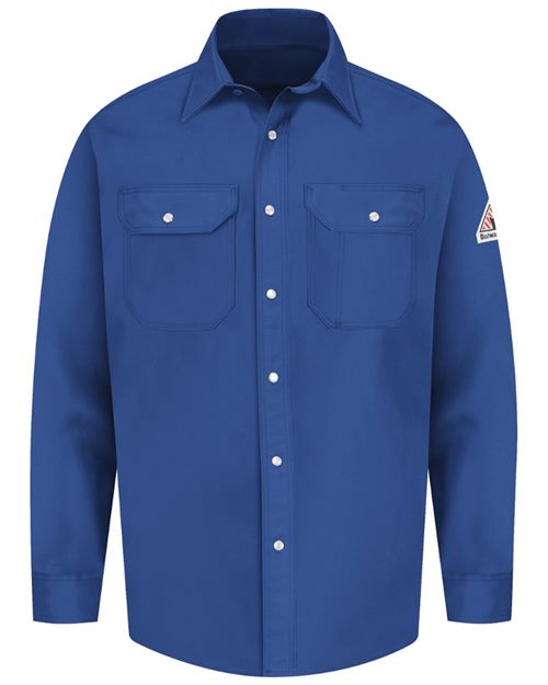 SES2T Men's Tall Snap-Front Uniform Shirt - EXCEL FR