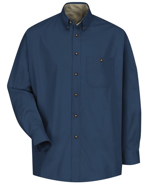 SC74 Men's Cotton Contrast Dress Shirt
