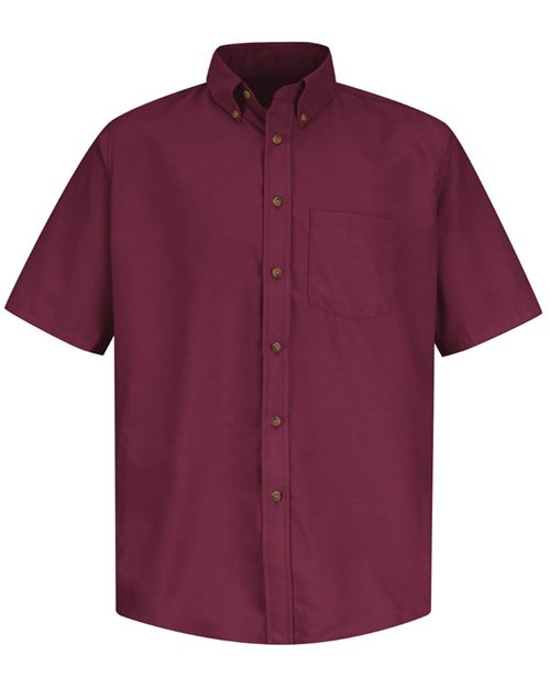 SP80T Men's Tall Poplin Short Sleeve Dress Shirt