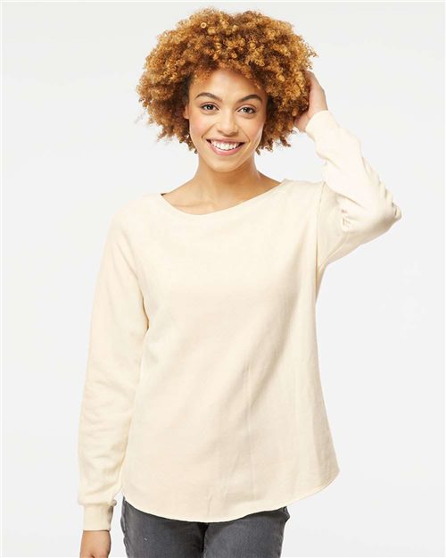PRM2000 Women's California Wave Wash Crewneck Sweatshirt