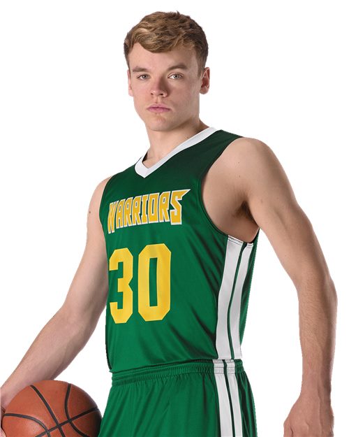 538J Men's Single Ply Basketball Jersey