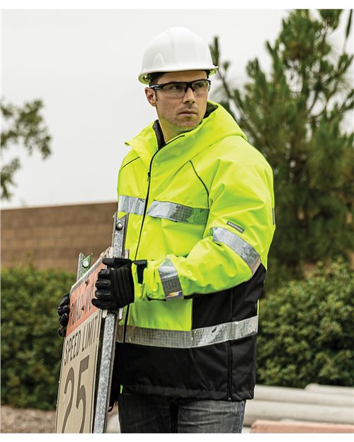 JS152 Unisex Premium Brilliant Series Class 3 Pro Parka