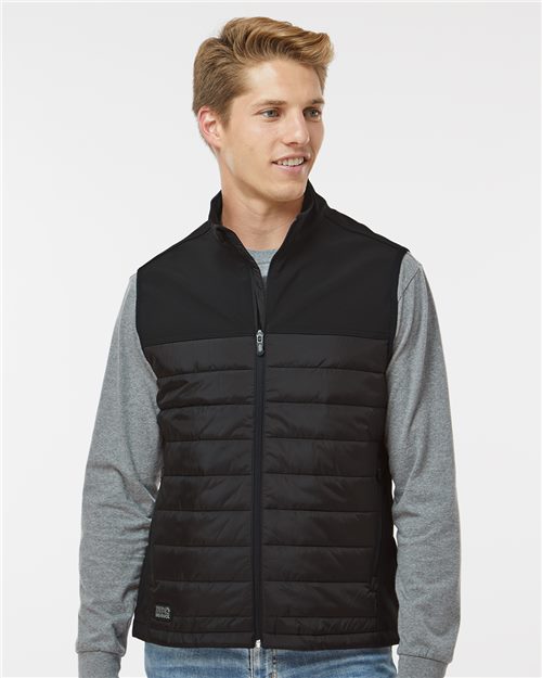 5318 Men's Summit Soft Shell Puffer Vest